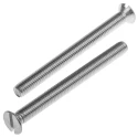 RS PRO Slot Countersunk Stainless Steel Machine Screw 70 mm M6 914-1719