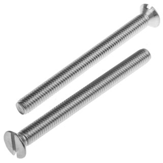 RS PRO Slot Countersunk Stainless Steel Machine Screw 70 mm M6 914-1719