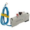 ABB Residual Current Circuit Breaker with Overload Protection 10A Current Rating 2CSR255051R1105 DSE201 B10 AC30 - N Blue