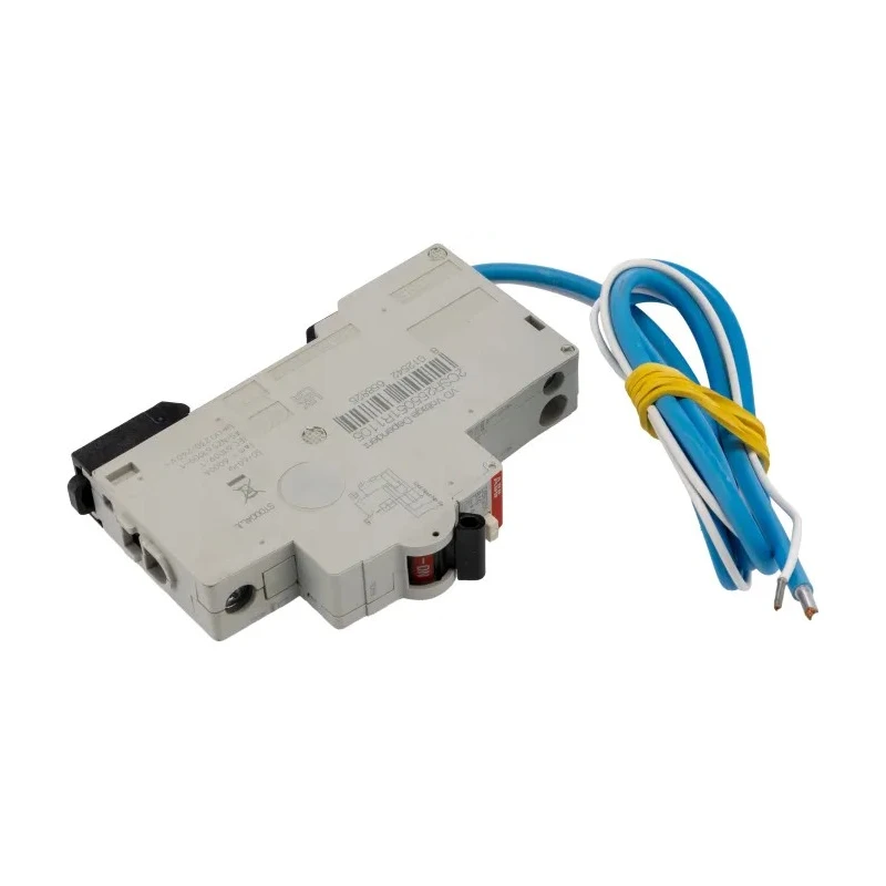 ABB Residual Current Circuit Breaker with Overload Protection 10A Current Rating 2CSR255051R1105 DSE201 B10 AC30 - N Blue