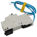 ABB Residual Current Circuit Breaker with Overload Protection 10A Current Rating 2CSR255051R1105 DSE201 B10 AC30 - N Blue
