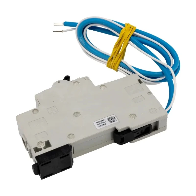 ABB Residual Current Circuit Breaker with Overload Protection 10A Current Rating 2CSR255051R1105 DSE201 B10 AC30 - N Blue