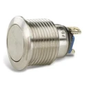 Otto P8 Series Push Button Switch Momentary Panel Mount SPDT Grey LED IP64 IP68S IP69K 115 V P8-V316315