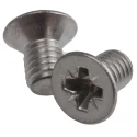 RS PRO Pozidriv Countersunk Stainless Steel Machine Screw 8 mm M5 914-1797