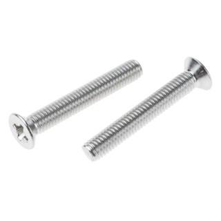 RS PRO Pozidriv Countersunk Stainless Steel Machine Screw M6 Thread 40 mm Length 914-1826