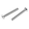 RS PRO Pozidriv Countersunk Stainless Steel Machine Screw M6 Thread 40 mm Length 914-1826