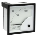 HOBUT Analogue Panel Ammeter AC, Moving Iron, 72 mm x 72 mm, Class 1.5 Accuracy D72SD