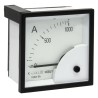 HOBUT Analogue Panel Ammeter AC, Moving Iron, 72 mm x 72 mm, Class 1.5 Accuracy D72SD
