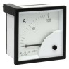 HOBUT Analogue Panel Ammeter AC 72 mm x 72 mm Class 1.5 Moving Iron D72SD