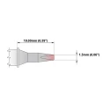 Thermaltronics 1.5 mm Straight Chisel 10 mm Soldering Iron Tip for use with MX-500, MX-5200, TMT-9000S-2, TMT-9000S-1 M6CH177