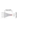 Thermaltronics 1.00 mm Conical Sharp 7.4 mm Soldering Iron Tip M7CP303