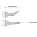 Thermaltronics 1.5 mm Bent Chisel 12 mm Soldering Iron Tip for MX-5000, TMT-9000S-1, TMT-9000S-2, MX-5200 M8CB226