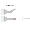 Thermaltronics 1.5 mm Bent Chisel 12 mm Soldering Iron Tip for MX-5000, TMT-9000S-1, TMT-9000S-2, MX-5200 M8CB226