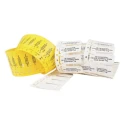 TE Connectivity Yellow White Print Cable Labels 50.8 mm Width 6.4 mm Length 250 Per Pack HTCM-SCE-TP-1/4-4H-4