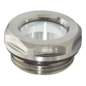 Elesa Liquid Level Indicator M42 Metric Stainless Steel Housing 100°C Maximum Operating Temperature GN.37556