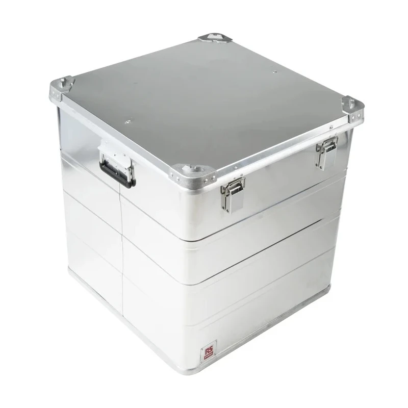 RS PRO Metal Waterproof Watertight Transit Case Aluminium 600 mm x 580 mm x 585 mm 914-4083