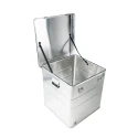 RS PRO Metal Waterproof Watertight Transit Case Aluminium 600 mm x 580 mm x 585 mm 914-4083