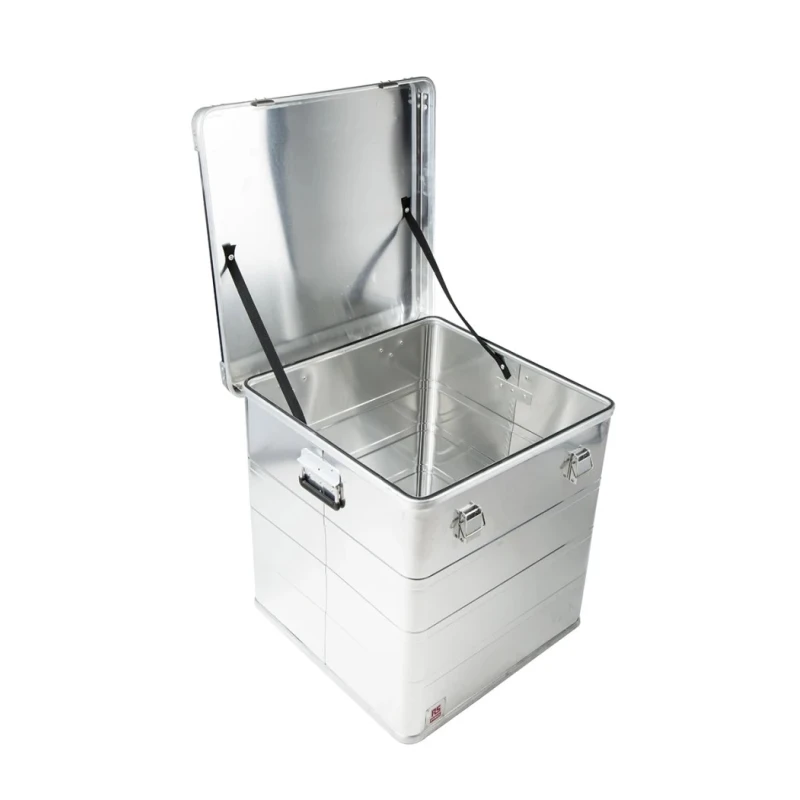 RS PRO Metal Waterproof Watertight Transit Case Aluminium 600 mm x 580 mm x 585 mm 914-4083