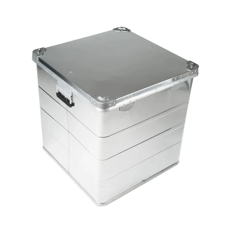 RS PRO Metal Waterproof Watertight Transit Case Aluminium 600 mm x 580 mm x 585 mm 914-4083