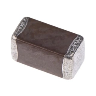 TDK 6.8 pF Multilayer Ceramic Capacitor, 50V DC, 0.5 pF Tolerance, Surface Mount, 0402 Package CGA2B2C0G1H6R8D050BA