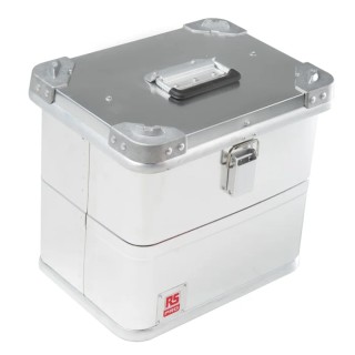 RS PRO Metal Waterproof Watertight Transit Case 380 mm x 285 mm x 340 mm 914-4109