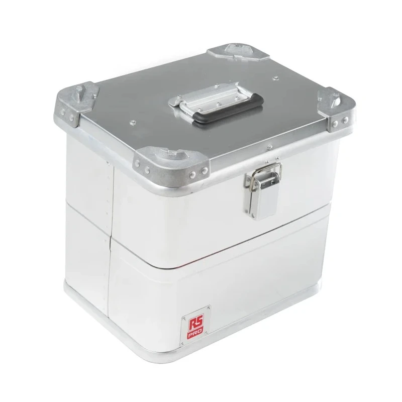 RS PRO Metal Waterproof Watertight Transit Case 380 mm x 285 mm x 340 mm 914-4109