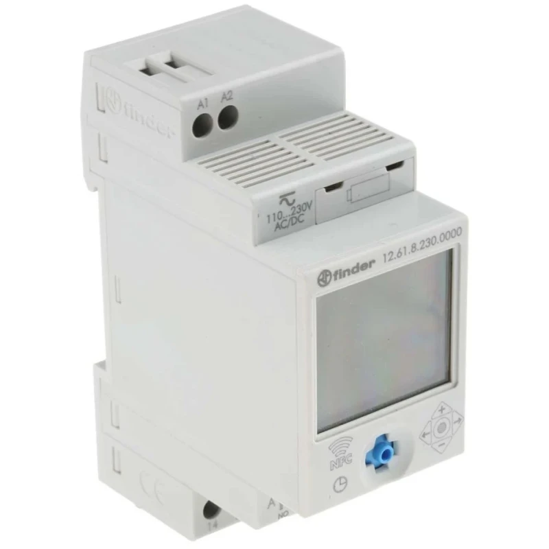 Finder Digital with NFC 12 DIN Rail Time Switch 230V ac/dc 12.61.8.230.0000 NFC