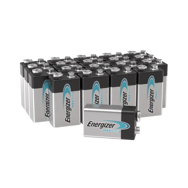 Energizer Energiser MAX PLUS Zinc Manganese Dioxide Alkaline 9V Battery 600mAh 7638900423204