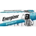 Energizer Energiser MAX PLUS Zinc Manganese Dioxide Alkaline 9V Battery 600mAh 7638900423204