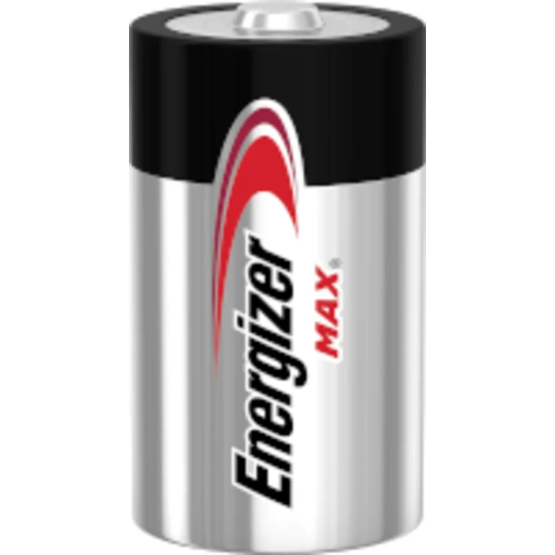 Energizer D Battery 1.5 V Alkaline Zinc Manganese Dioxide 20Ah Capacity 34.2mm Diameter 61.5mm Height 7638900426823