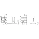 Durakool Power Relay 12V DC Coil 100A Switching Current SPST DG85D-7021-76-1012-DR