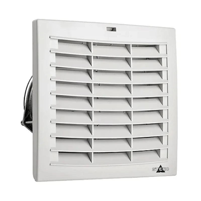 STEGO Filter Fan Plus FPO Series Filter Fan, 115V AC, 38W Power, 166 m³/h Filtered Air Flow, 313 m³/h Unimpeded Air IP54