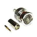 RS PRO BNC Series Coaxial Connector Cable Male BNC, 75 Ω, Straight Body Crimp 10-005-B36-FE