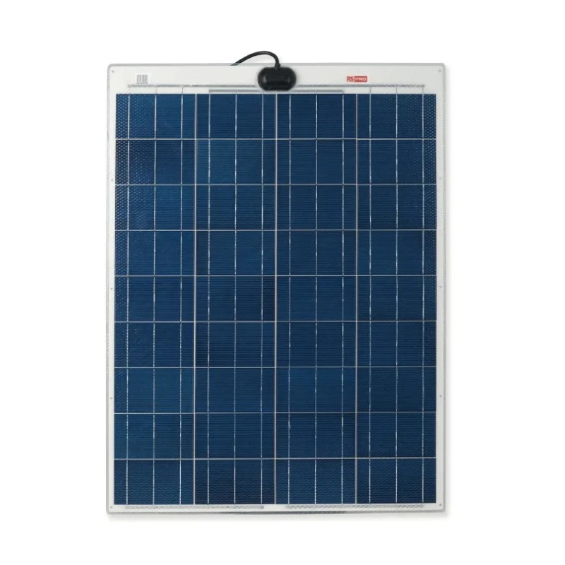RS PRO Surface 80 W Polycrystalline Solar Panel 21.6V 36 Cells 17% Efficiency 3mm Depth 885mm x 665mm 914-8460
