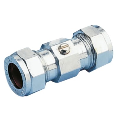 Pegler Yorkshire Brass Compression Ball Valve 22 mm BSP 16 bar 120°C 808 Series 523008