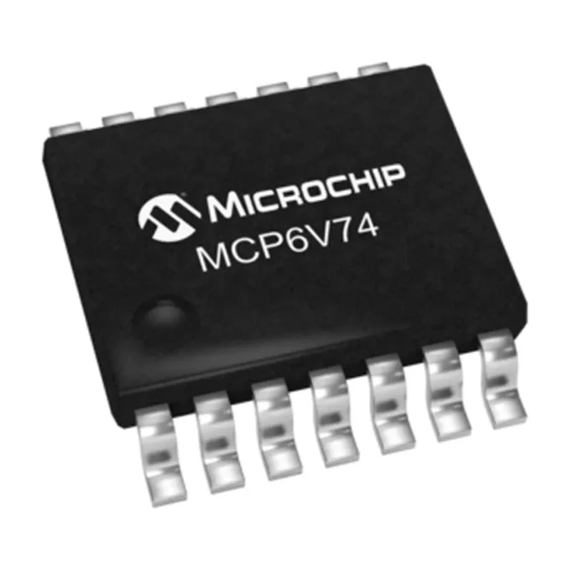 Microchip Operational Amplifier MCP6V74-E/ST 2 MHz Gain Bandwidth, 5.5V, 14-Pin TSSOP MCP6V74-E/ST