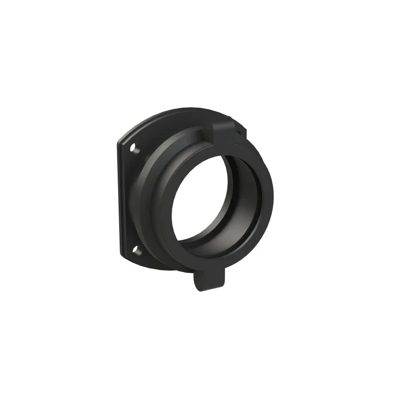 PMA Flanged Connector Conduit Fitting 56 mm Nominal Size M6 x 4 Thread Polyamide 6 Black IP68 BGGV-56