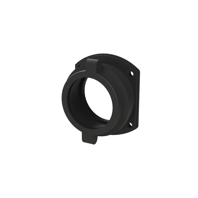PMA Flanged Connector Conduit Fitting 56 mm Nominal Size M6 x 4 Thread Polyamide 6 Black IP68 BGGV-56