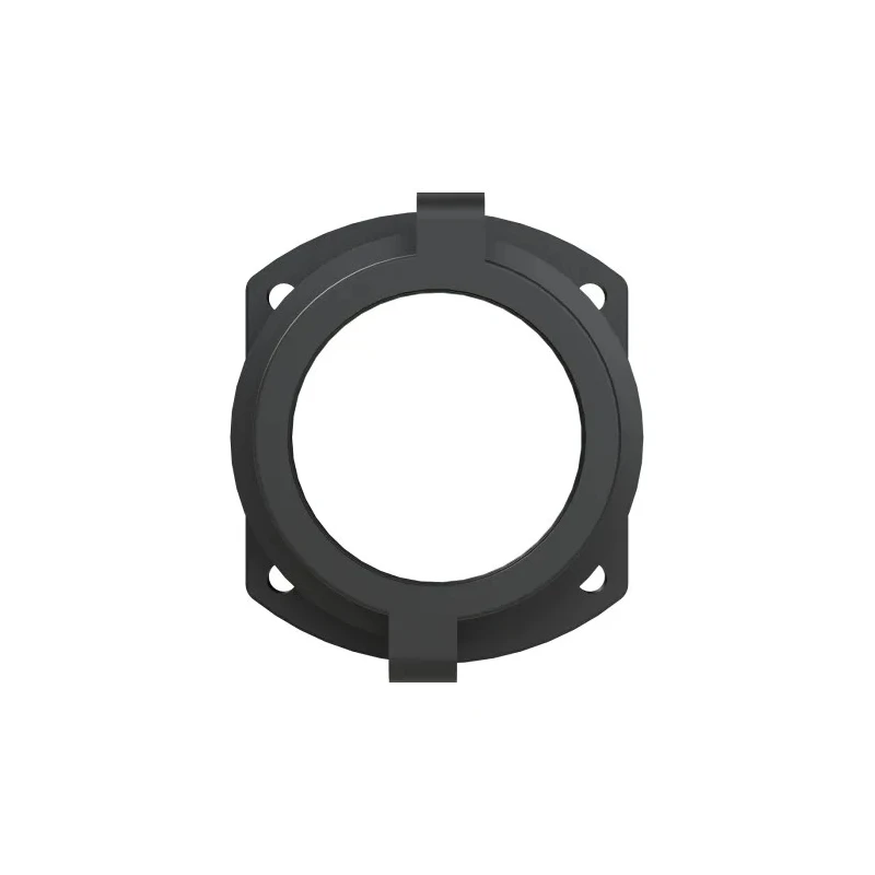 PMA Flanged Connector Conduit Fitting 56 mm Nominal Size M6 x 4 Thread Polyamide 6 Black IP68 BGGV-56