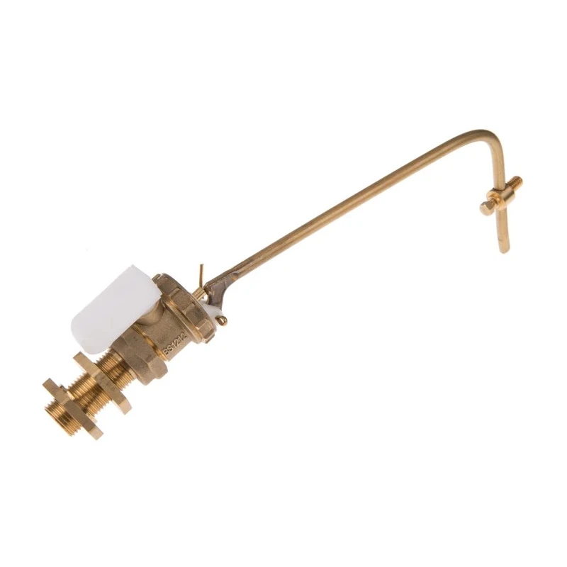 Pegler Yorkshire 1/2 in High Pressure Float Valve Brass Body Plastic Float 14 bar 516007