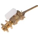 Pegler Yorkshire 1/2 in High Pressure Float Valve Brass Body Plastic Float 14 bar 516007