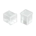 Bivar Panel Mount 1-Way Straight Rigid LED Light Pipe Clear 2 mm PLPQ2-10MM-FF