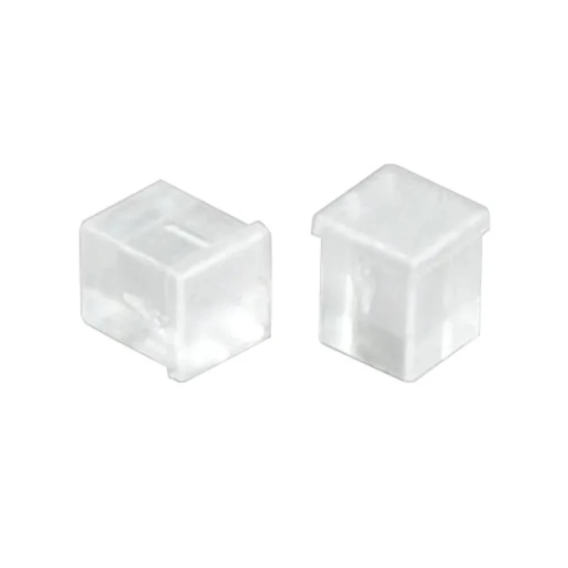 Bivar Panel Mount 1-Way Straight Rigid LED Light Pipe Clear 2 mm PLPQ2-10MM-FF