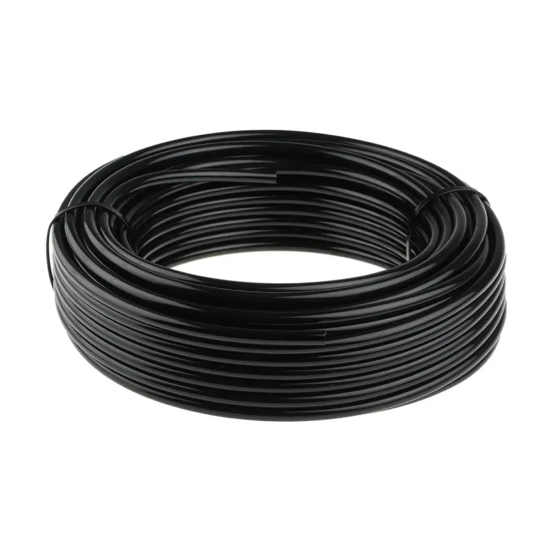 RS PRO Black Polyurethane Compressed Air Pipe 8 mm Diameter, 30 m Length, 10 bar Pressure, CPU Series 917-2378