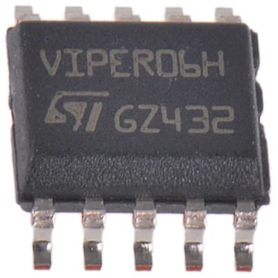STMicroelectronics AC/DC Converter 380 mA, 800V 10-Pin DIP-7/SSO10 VIPER06XSTR