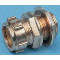 RS PRO Brass Pipe Fitting 1/2 In BSPP Male Compression Coupler, Male G 15 mm 1/2 in 798-088