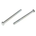 RS PRO Bright Zinc Steel Hex Bolt M12 x 160 mm Grade 8.8 DIN 933 917-2983