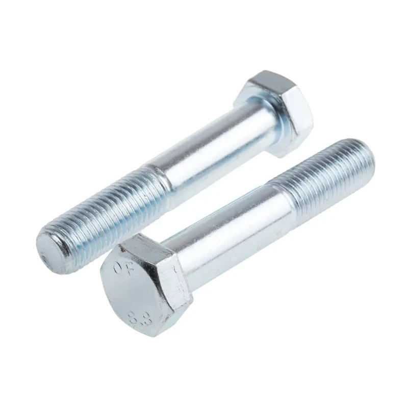 RS PRO High Tensile Bright Zinc Plated Steel Hex Bolt M14 x 90 mm Grade 8.8 DIN 931 917-3261