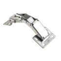 Pinet Electro Polished 304 Stainless Steel Concealed Hinge with Spring Loaded Pin Screw Fixing 52mm x 118mm x 81mm 70-1-9002