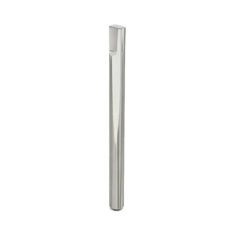Pinet Raw Stainless Steel Hinge Pin with Barrel Pin Screw Fixing 80 mm 27-1-3823